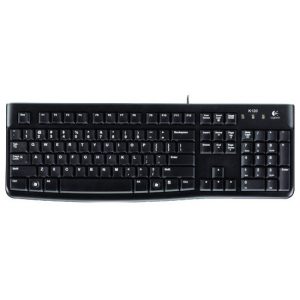 Клавиатура Logitech K120 USB Black