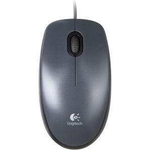 Мышь Logitech M100 USB Black-Grey