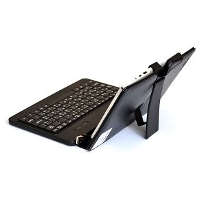 Чехол-клавиатура планшета 7" DeTech DTK-0107 Black, Blue, White, Red, Brown micro USB