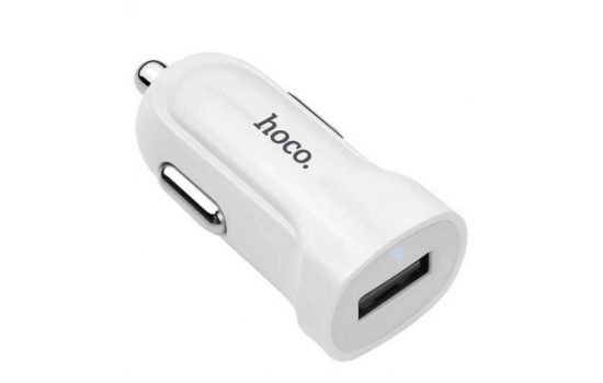 АЗУ HOCO Z2 USB 1,5A white автомобильное зарядное