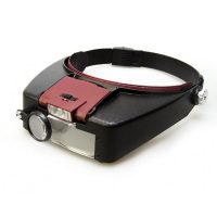 Бинокулярная лупа MG81007-A с подсветкой Бинокулярная лупа MG81007-A с подсветкой