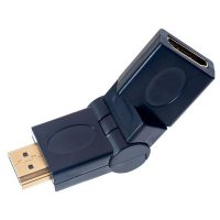 Переходник поворотный 360` HDMI A вилка-HDMI A розетка Perfeo A7013
