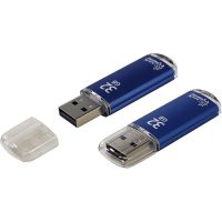 USB накопитель SmartBuy V-Cut series 32GB, Black, Blue, Silver