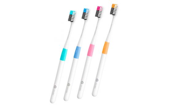 Зубная щетка Xiaomi Doctor B Bass Blue, Orange, Green, Pink