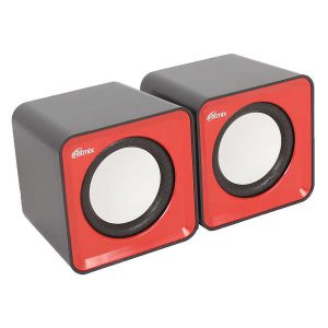 Колонки Ritmix SP-2020 2,0 5Вт Black-Red