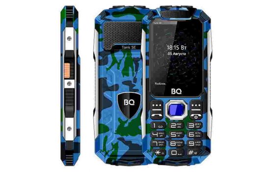 Телефон BQ-2432 Tank SE Camouflage, Black