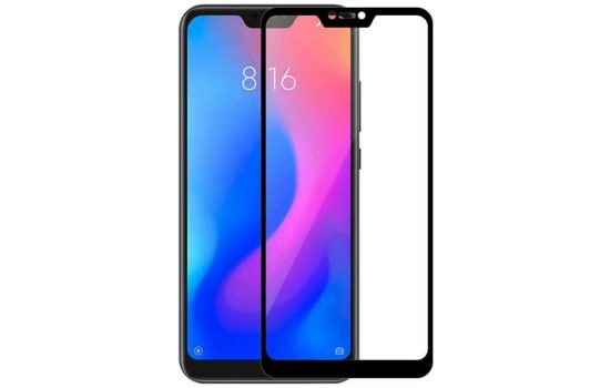 Защитное стекло Xiaomi Mi A2 5D Strong черная рамка