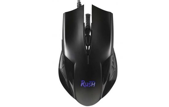  Мышь  Smartbuy SBM-726G-K (игровая мышь+коврик) Black