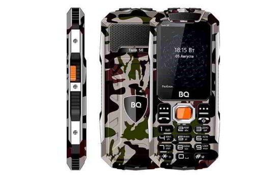 Телефон BQ-2432 Tank SE Military Green