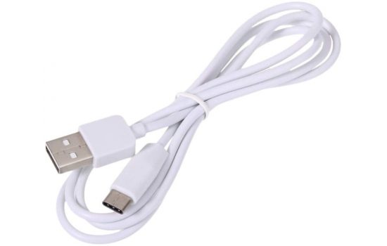 Кабель USB Type-C Hoco X20 2,4A Desert Camel 1m винил White, Black