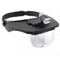 Бинокулярная лупа MG81001-F с подсветкой Бинокулярная лупа MG81001-F с подсветкой