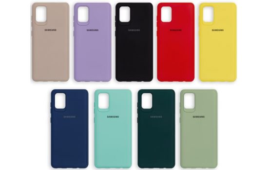Чехол силикон Samsung A12 PRC