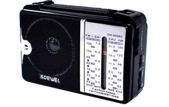 Радиоприемник Soewel SW-606AС Black
