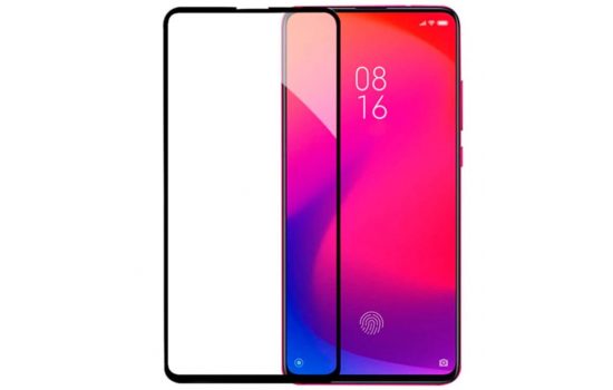 Защитное стекло Xiaomi Note 11 Pro черный кант