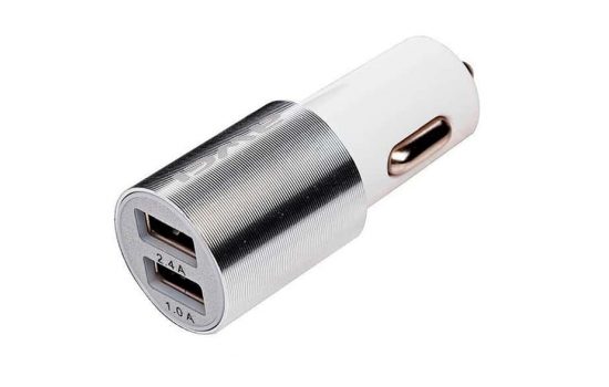 АЗУ AWEI C-100, 2xUSB, 2.4А, белый 