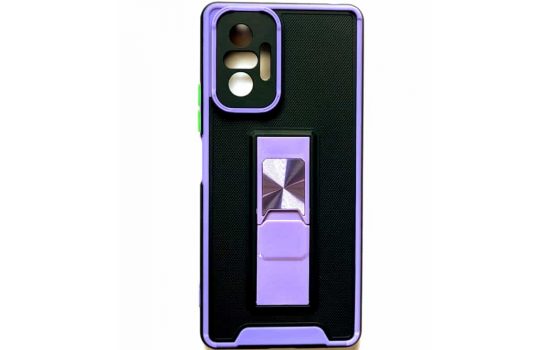 Силикон Xiaomi Redmi Note 10 / 10S PRC Armor с подставкой