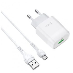 CЗУ Hoco C72Q 3.0A +microUSB 