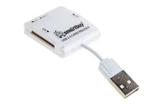Картридер Smartbuy SBR-713-W White 
