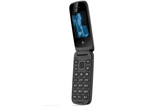 Телефон F+ Flip 2 Red, Black