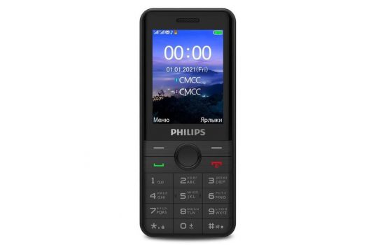 Телефон Philips E172 Black