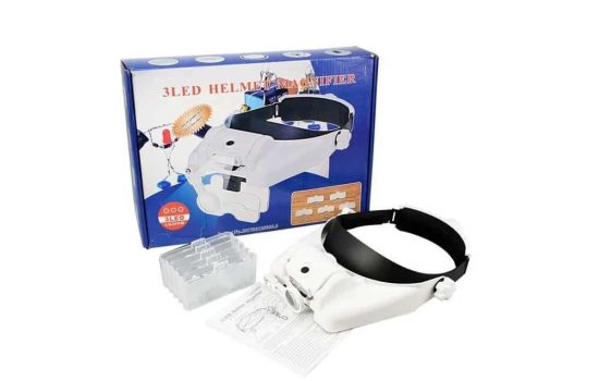 Бинокулярная лупа MG81000G с подсветкой