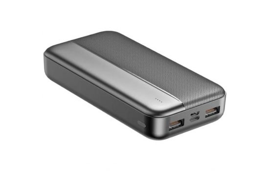 Power Bank TFN Solid 20000mAh 2USB 2.1A TFN-PB-282-BK Black