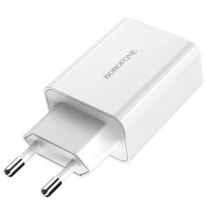 Сетевая зарядка Borofone BA21A 18 Вт White