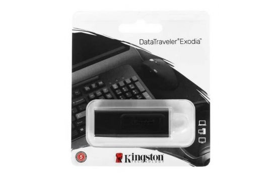 USB-флэш Kingston 32 ГБ USB Flash Drive DataTraveler Exodia DTX/32GB USB 3.2