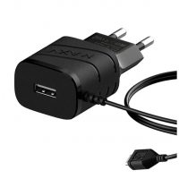 СЗУ Maxvi TCM-101MB 1A +кабель microUSB Black