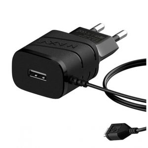 СЗУ Maxvi TCM-101MB 1A +кабель microUSB Black