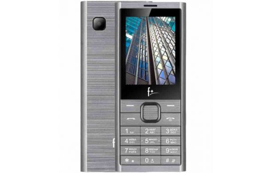 Телефон F+ B241 Grey/Silver
