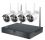Система видеонаблюдения XPX-3704-2MP 4CH Wi-Fi Kit (4 камеры)