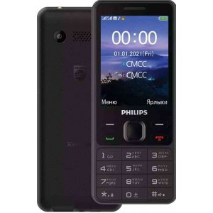 Philips Xenium E185 2,8",0,3Mp,3100mAh Black