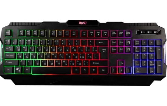 Клавиатура SmartBuy SBK-308G-K Warrior с подсветкой