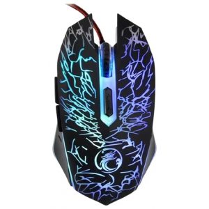 Мышь iMice X5 игровая LED подсветка Black 