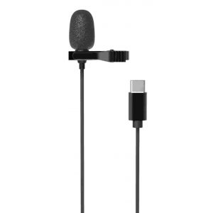 Микрофон петличный Ritmix RCM-210 3,5мм, 4 Pin Black