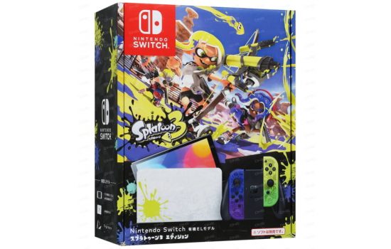 Nintendo Switch Oled 64Gb Splatoon 3 Edition прошитая + 128Gb + Игры