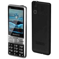 Телефон Maxvi X900i Black, Marengo