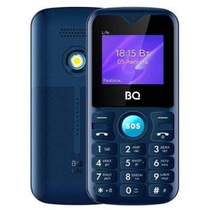 Телефон BQ 1853 LIFE Blue, Black