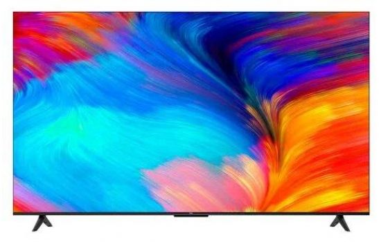 Телевизор TCL 50" 50P637 4K UHD,60Гц,WI-FI,Smart TV,Google TV Black