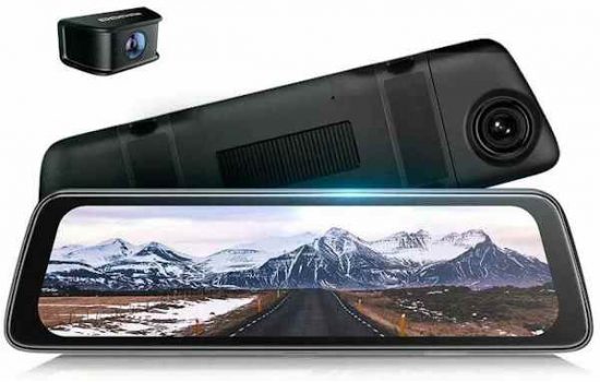Видеорегистратор + камера заднего вида Xiaomi Mi DDPai E3, 2560x1440 Global Black
