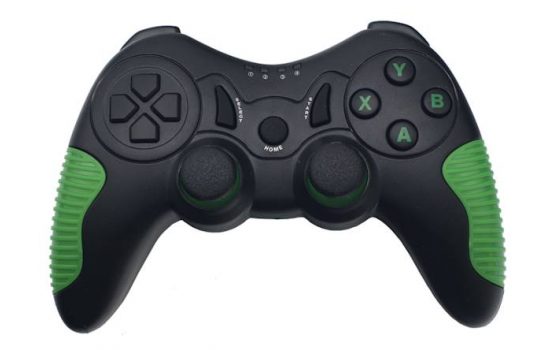 Геймпад Ritmix GP-032BTH Bluetooth + крепление для смартфона Black-Green