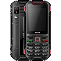 Телефон Wifit Wirug F1 2500mAh Black, Black-Red