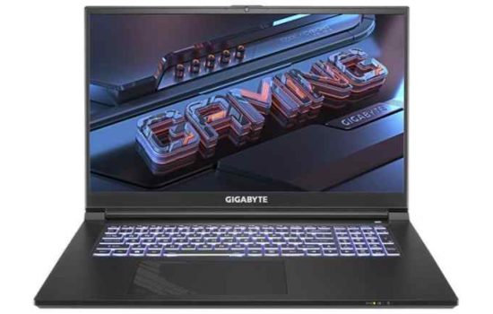 Ноутбук Gigabyte G7 MF 17.3" IPS FHD,Core i5 12500H,16/512Gb,GeForce RTX 4050 6Gb (MF-E2KZ213SD) Black