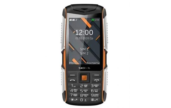 Телефон Texet TM-D426 Black-orange