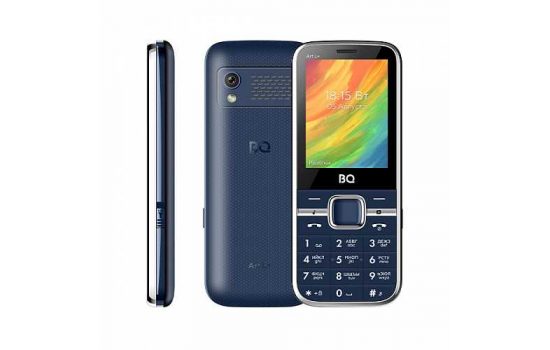Телефон BQ-2448 ART L+ Blue, Gold