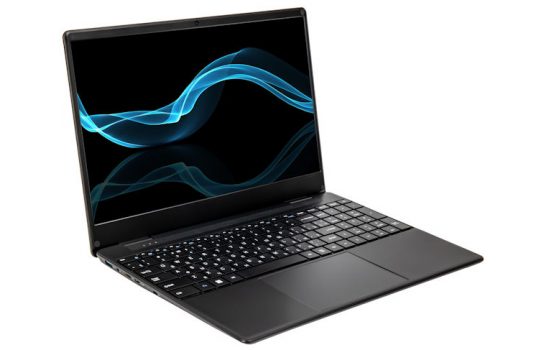 Ноутбук Hiper Workbook 15,6",IPS,Core i3,16/512Gb, VGA int, Windows 11Pro (U26-15FII3100R16S5WPG) Black