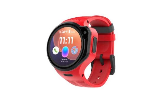 Смарт-часы детские Elari KP-4GM Red, Yellow