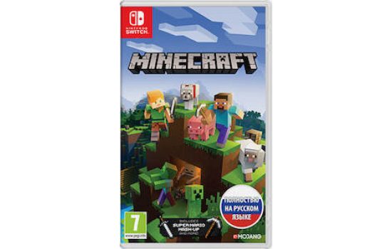 Minecraft Nintendo Switch Русская версия 