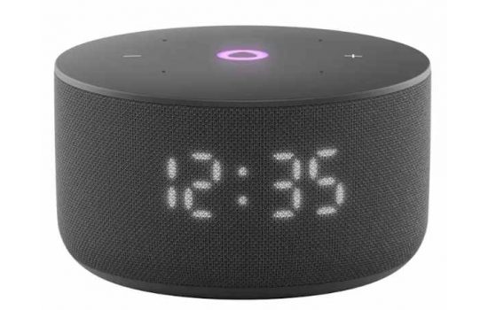 Яндекс Станция Мини 3 с часами на YandexGPT  YNDX-00027 Черный, Лиловый, Серый